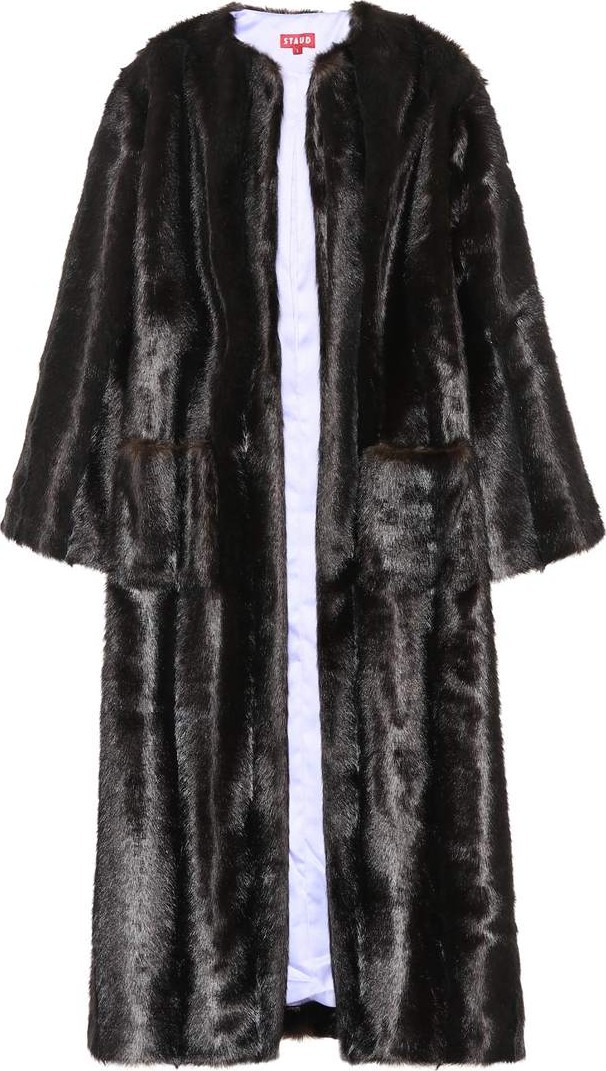 Staud Marcel faux fur coat