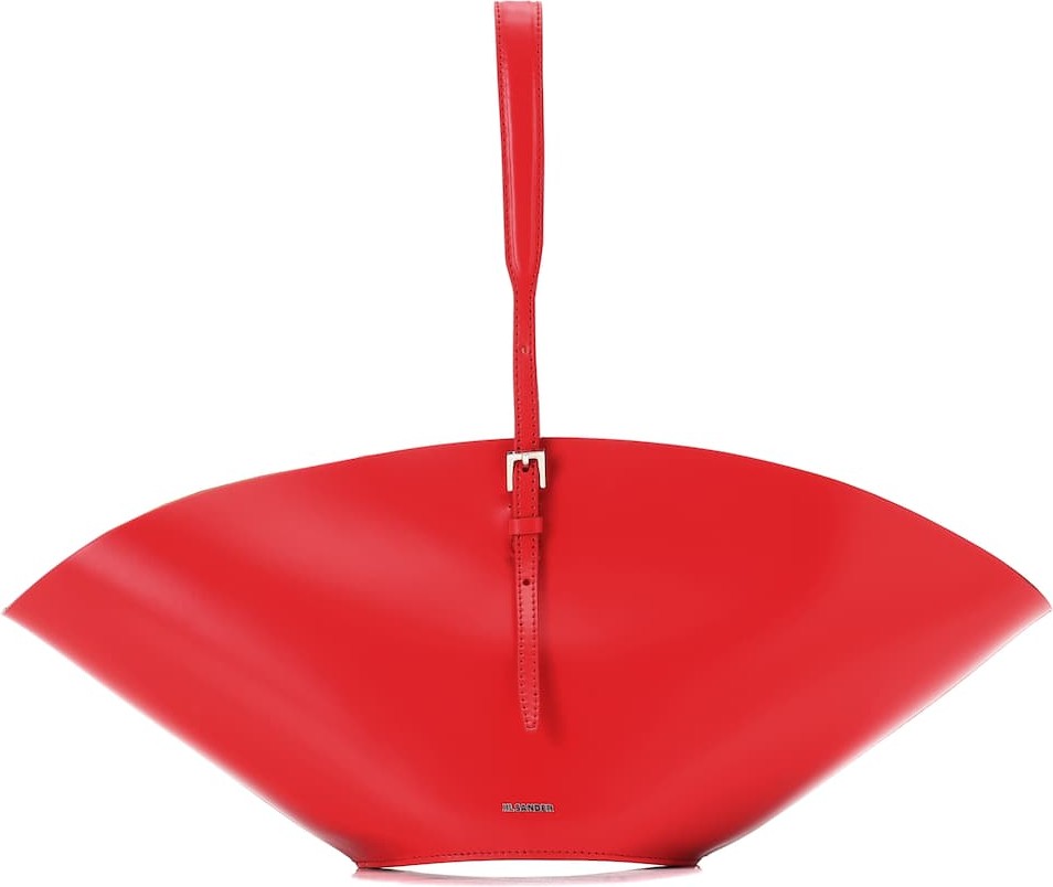 Jil Sander Sombrero Medium leather tote