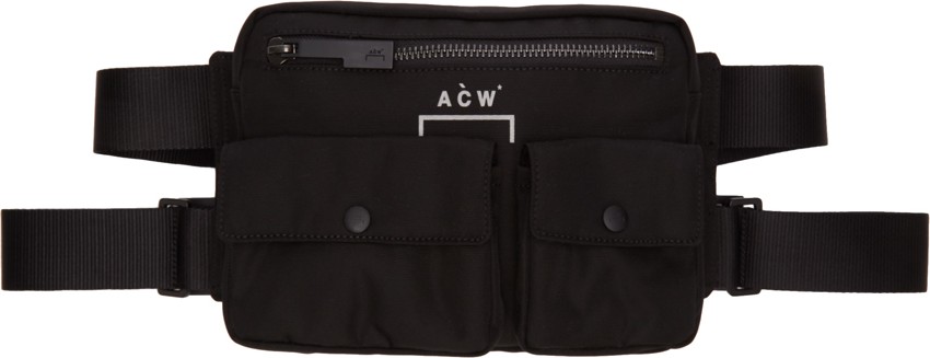 A-Cold-Wall* Black Abdomen Bag