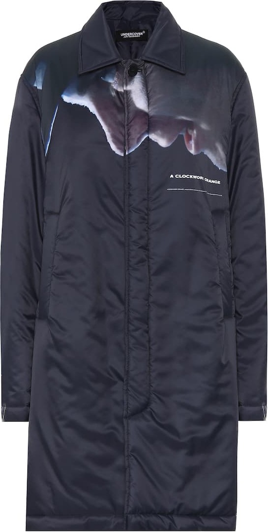 Undercover Printed satin coat