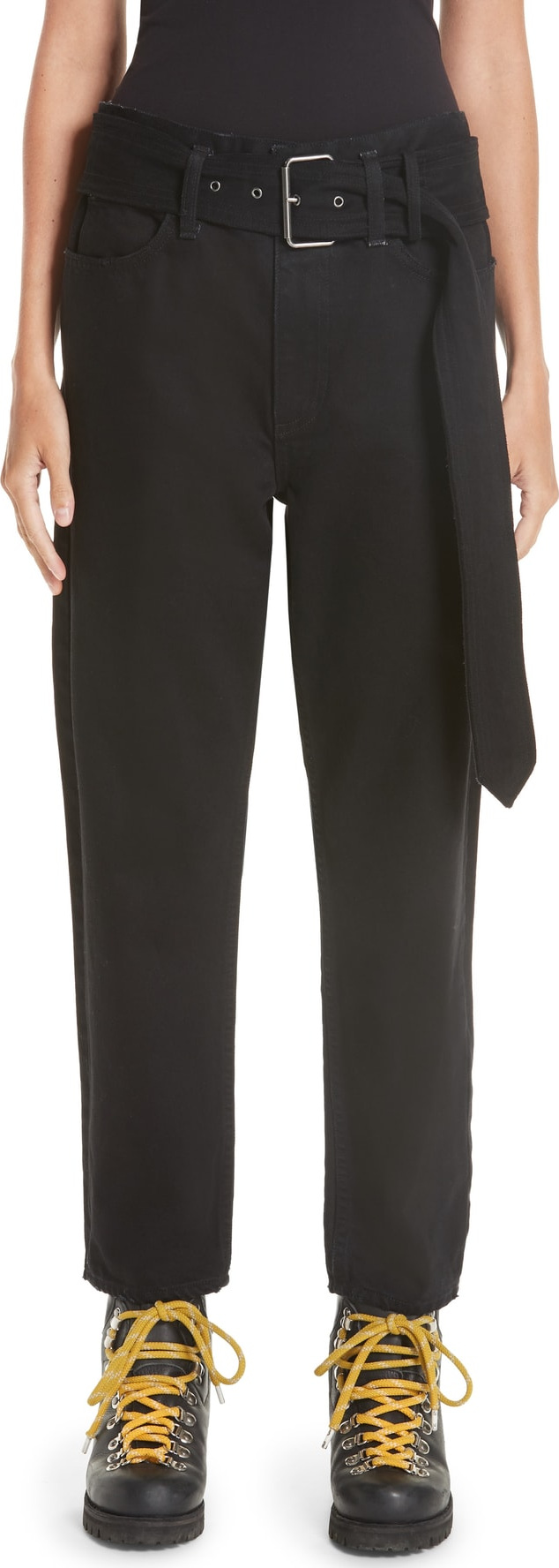 Proenza Schouler Belted Skater Jeans