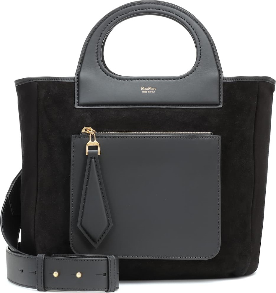 Max Mara Grace suede tote