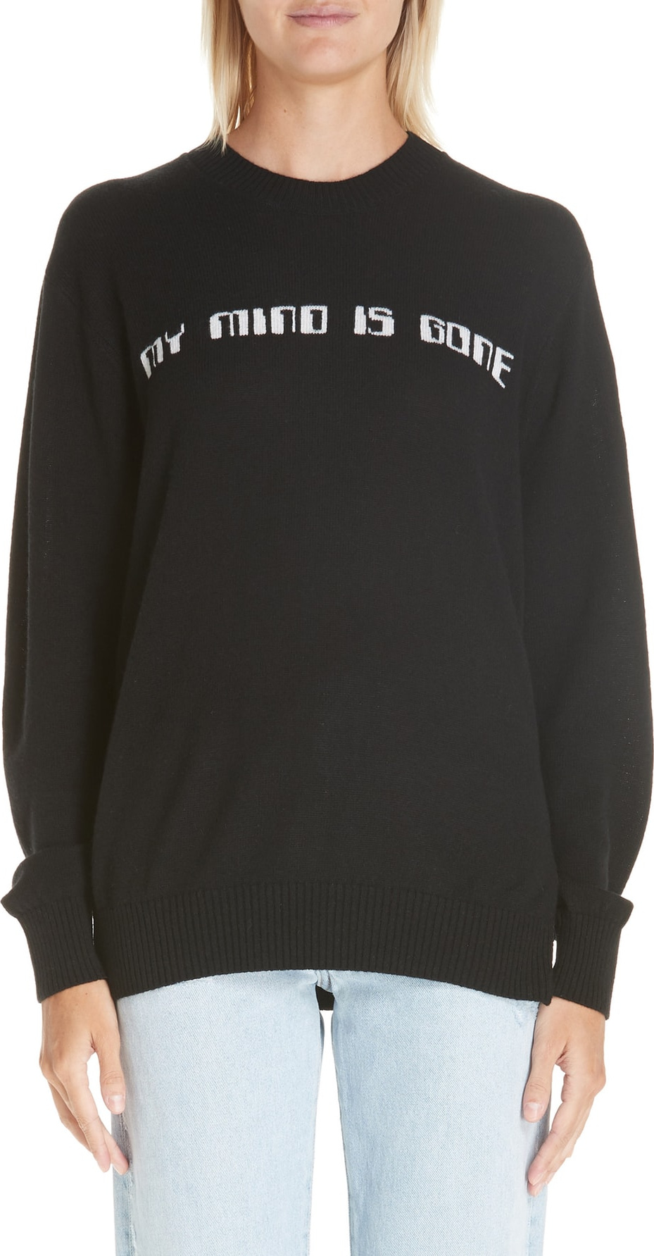 Undercover My Mind Is Gone Wool & Cashmere Sweater