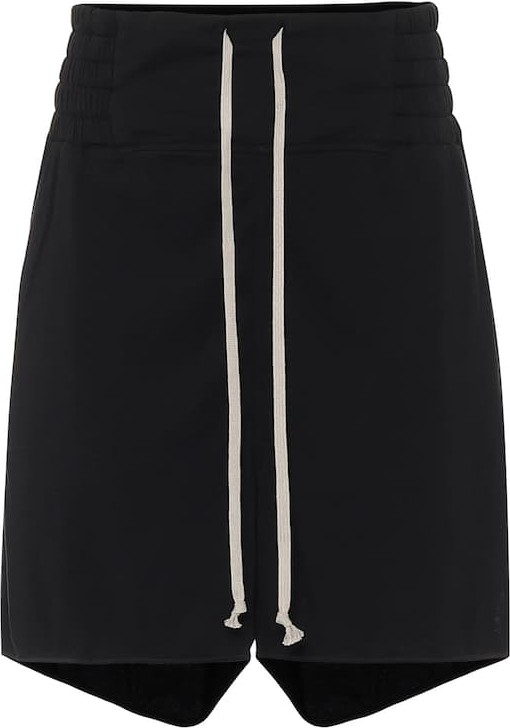 Rick Owens DRKSHDW cotton-jersey shorts