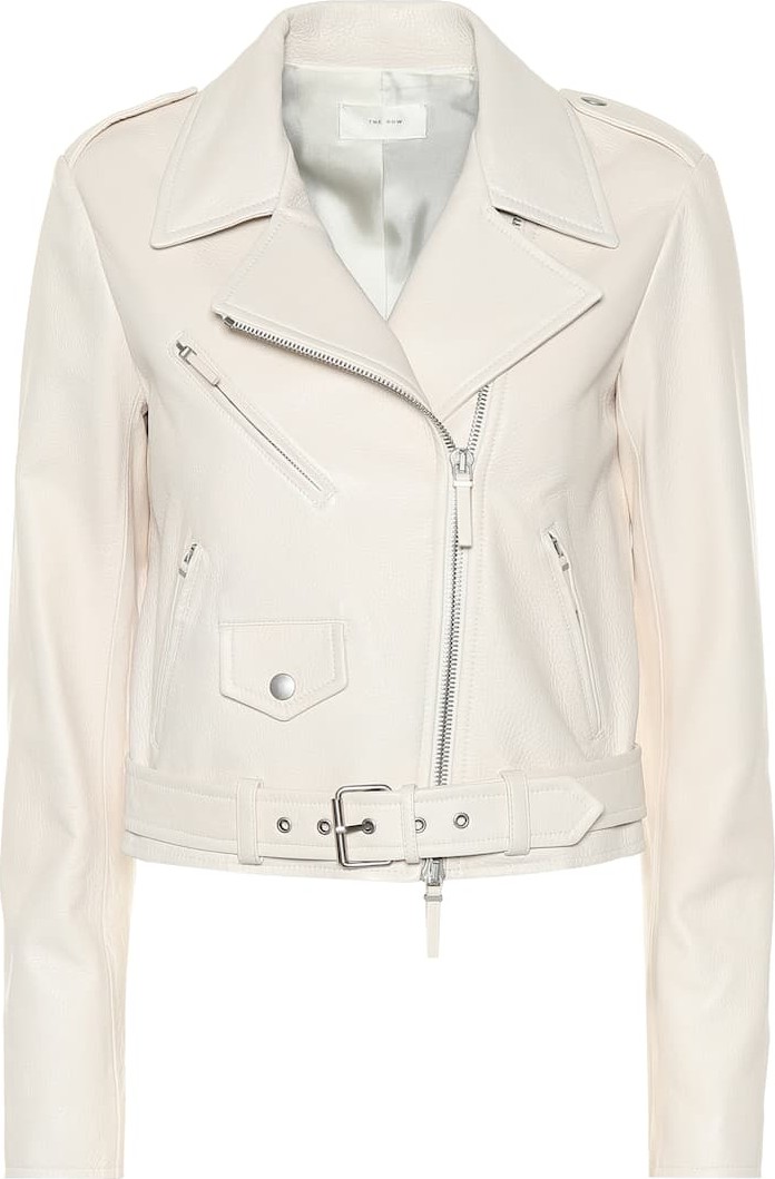THE ROW Perlin leather jacket