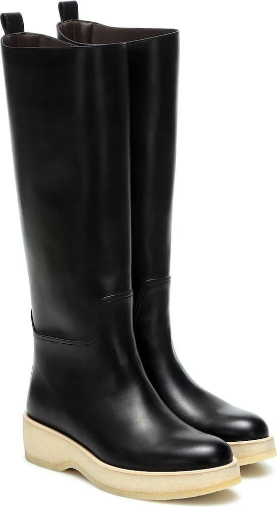 THE ROW Motorbike leather boots