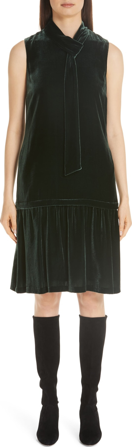Lafayette 148 New York Abbie Velvet Dress