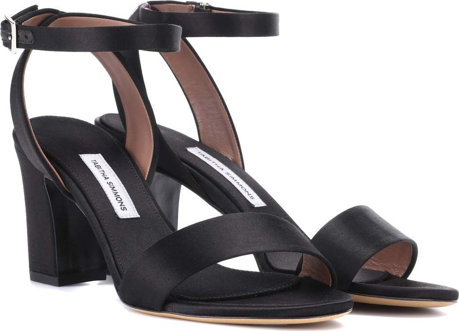 Tabitha Simmons Leticia satin sandals