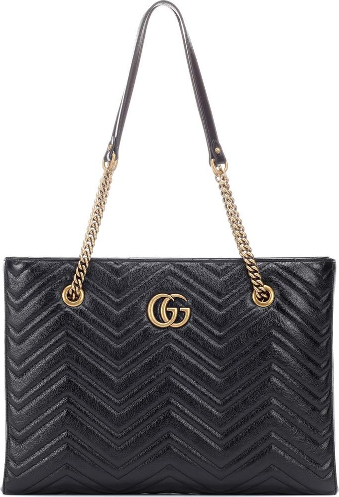 Gucci GG Marmont Medium leather tote