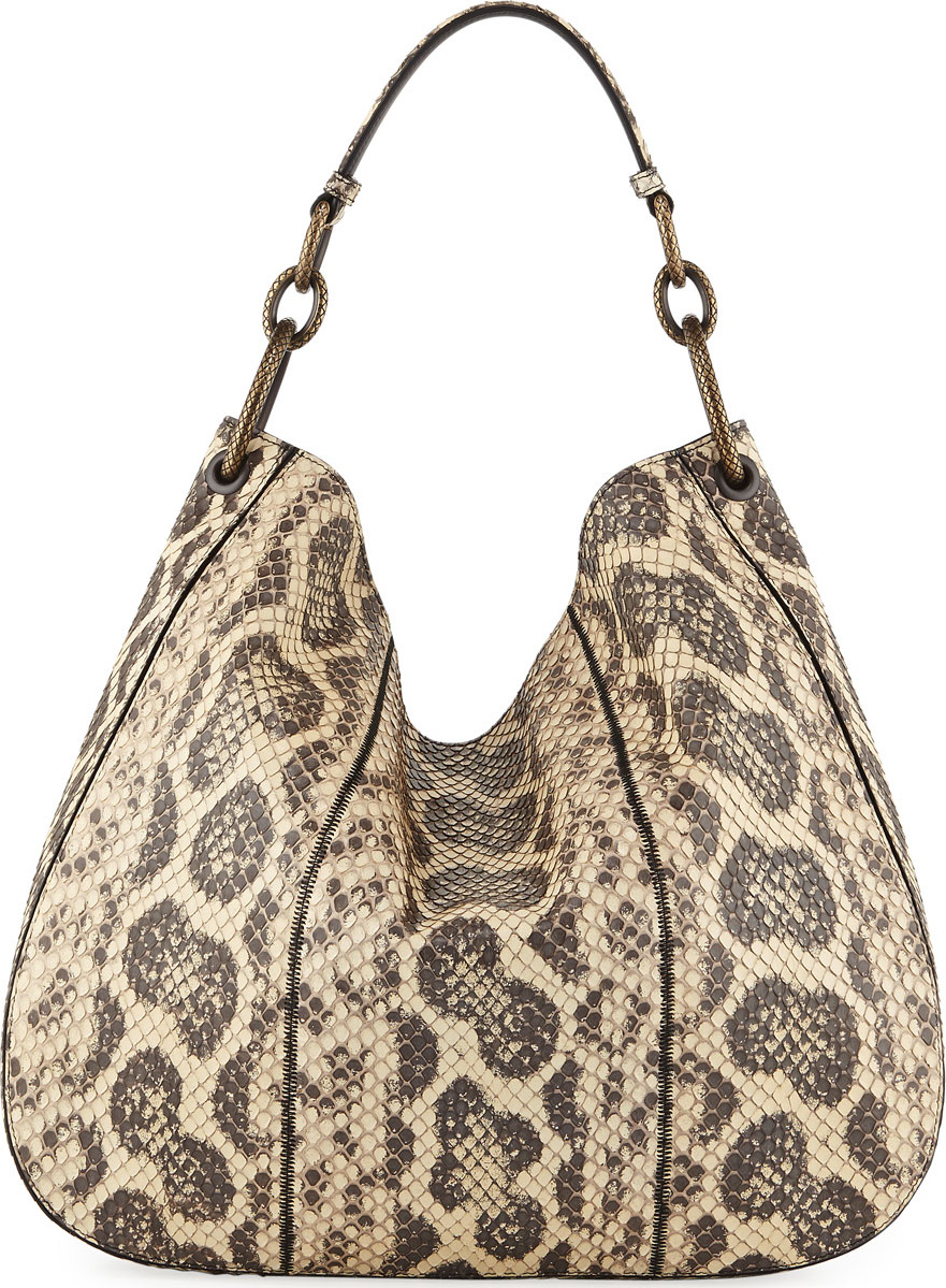 Bottega Veneta Anaconda Loop Medium Hobo Bag