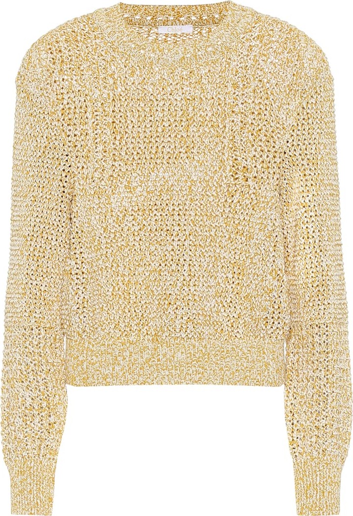 Chloe Cotton-blend sweater