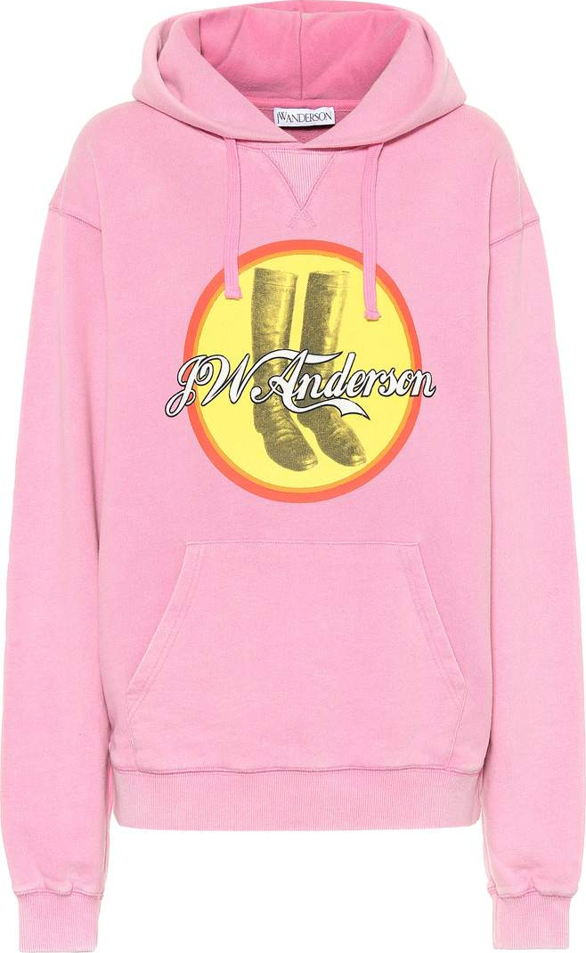 J.W.Anderson JWA Cola Boots cotton hoodie