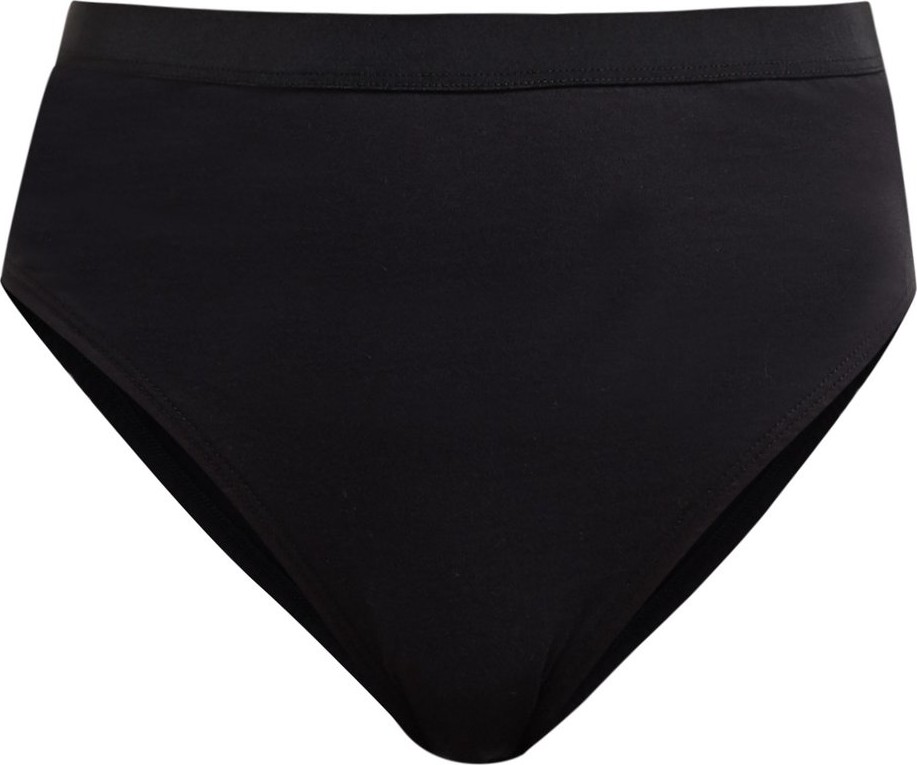 SKIN Skyla high-rise cotton briefs