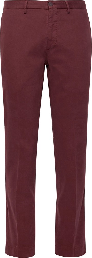 Incotex Slim-Fit Stretch-Cotton Twill Trousers
