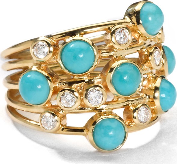 IPPOLITA Turquoise & Diamond Constellation Ring