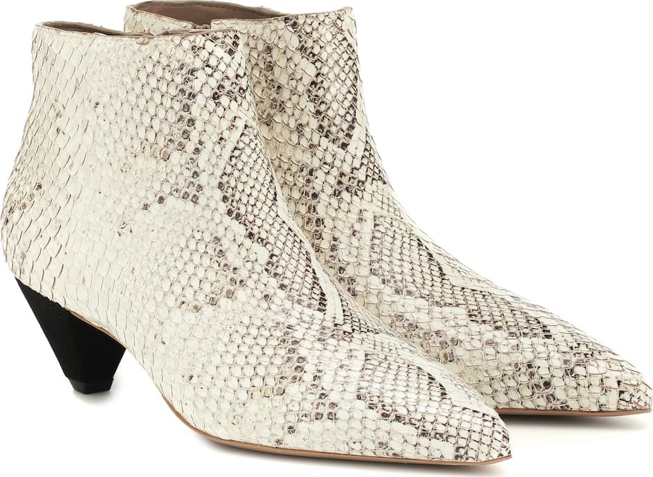 Mercedes Castillo Julienne leather ankle boots