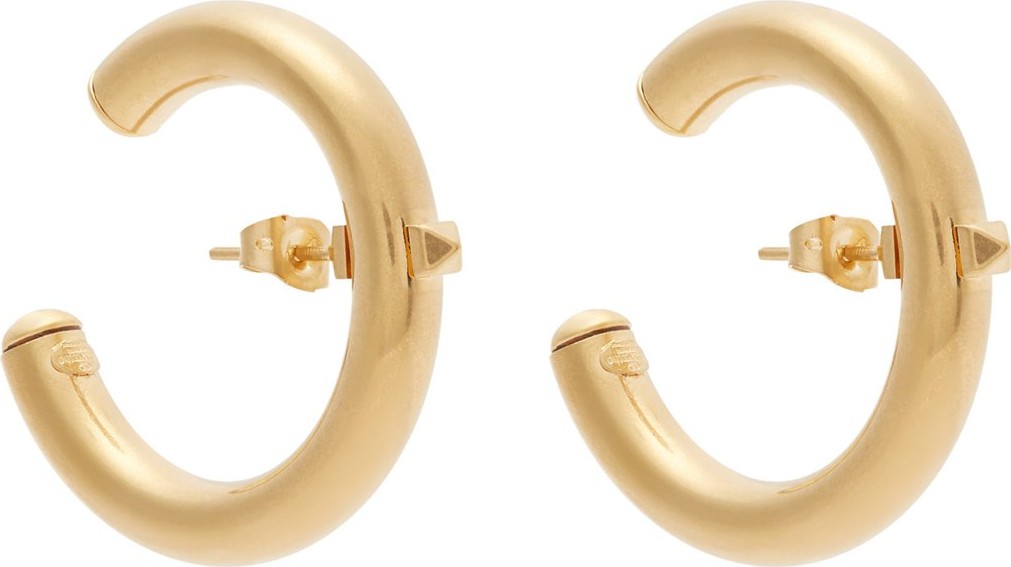 Valentino Rockstud hoop drop earrings
