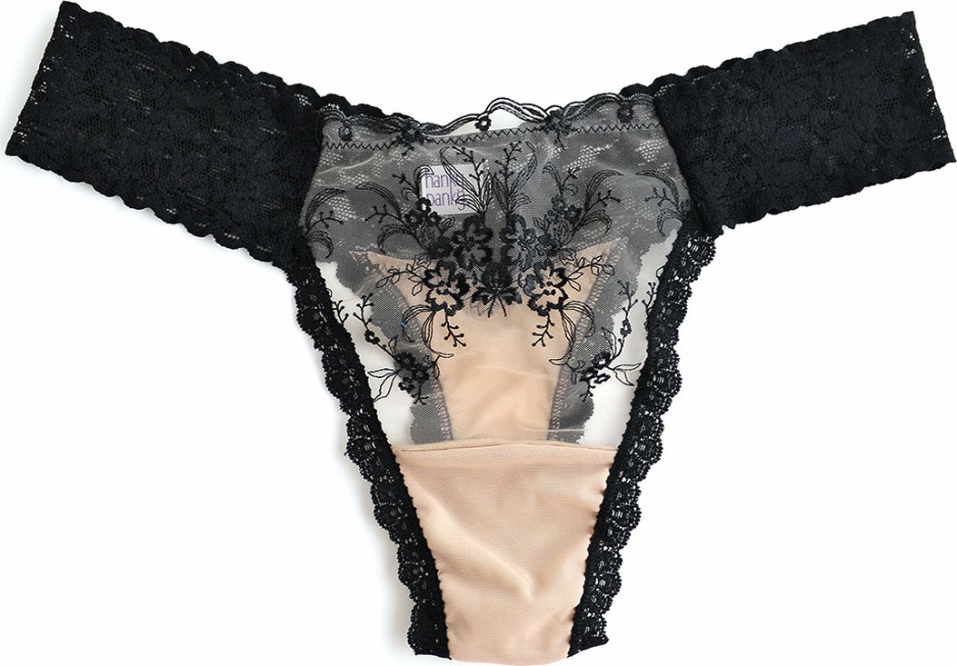 Hanky Panky Rebecca Original-Rise Diamond-Lace Thong
