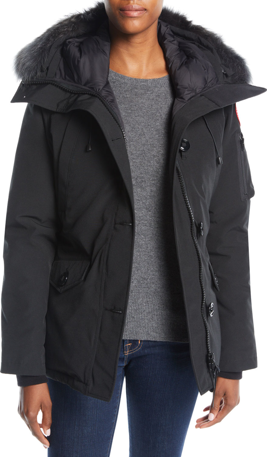 Canada Goose Montebello Parka with Fur Hood