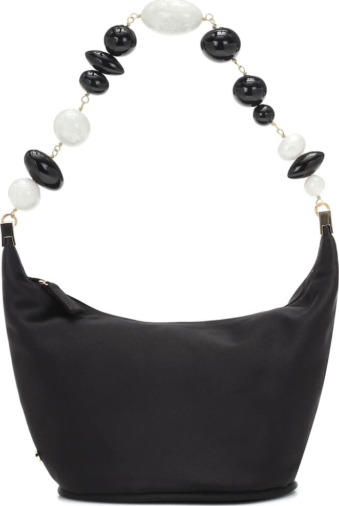 Cult Gaia Gia silk-satin shoulder bag