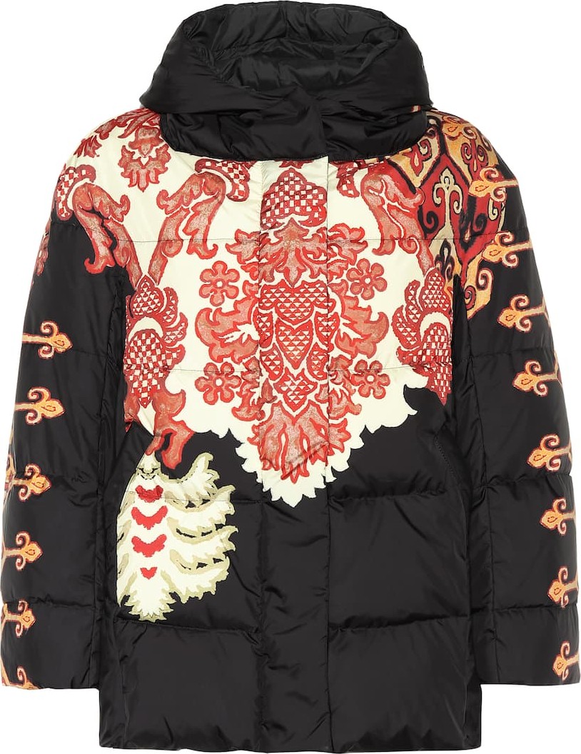 Etro Printed down puffer coat