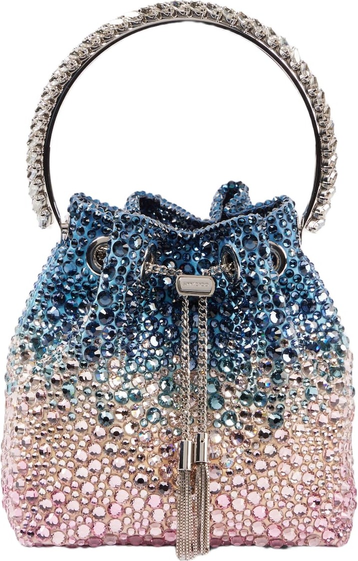 Jimmy Choo - Bon Bon embellished bucket bag