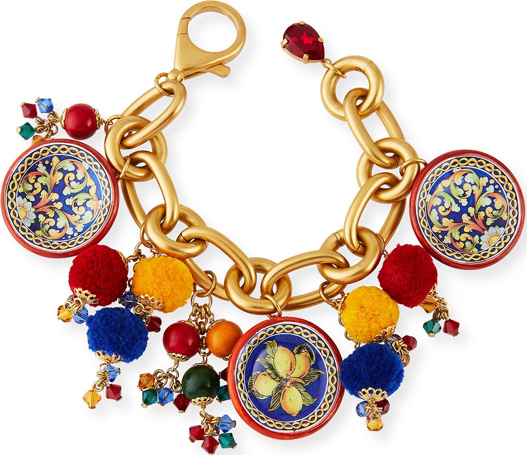 Dolce & Gabbana Carretto Charm Bracelet