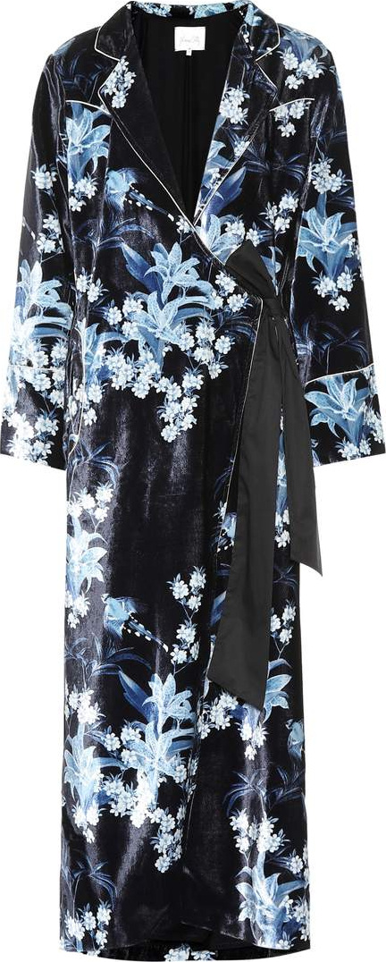 Johanna Ortiz New Sunrise velvet kimono