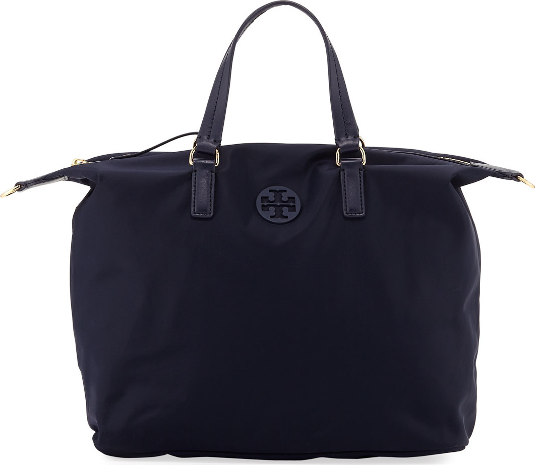 Tory Burch Tilda Slouchy Nylon Satchel Bag