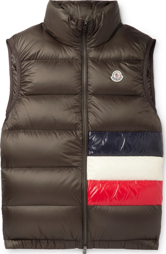 Moncler Tib Slim-Fit Quilted Shell Down Gilet