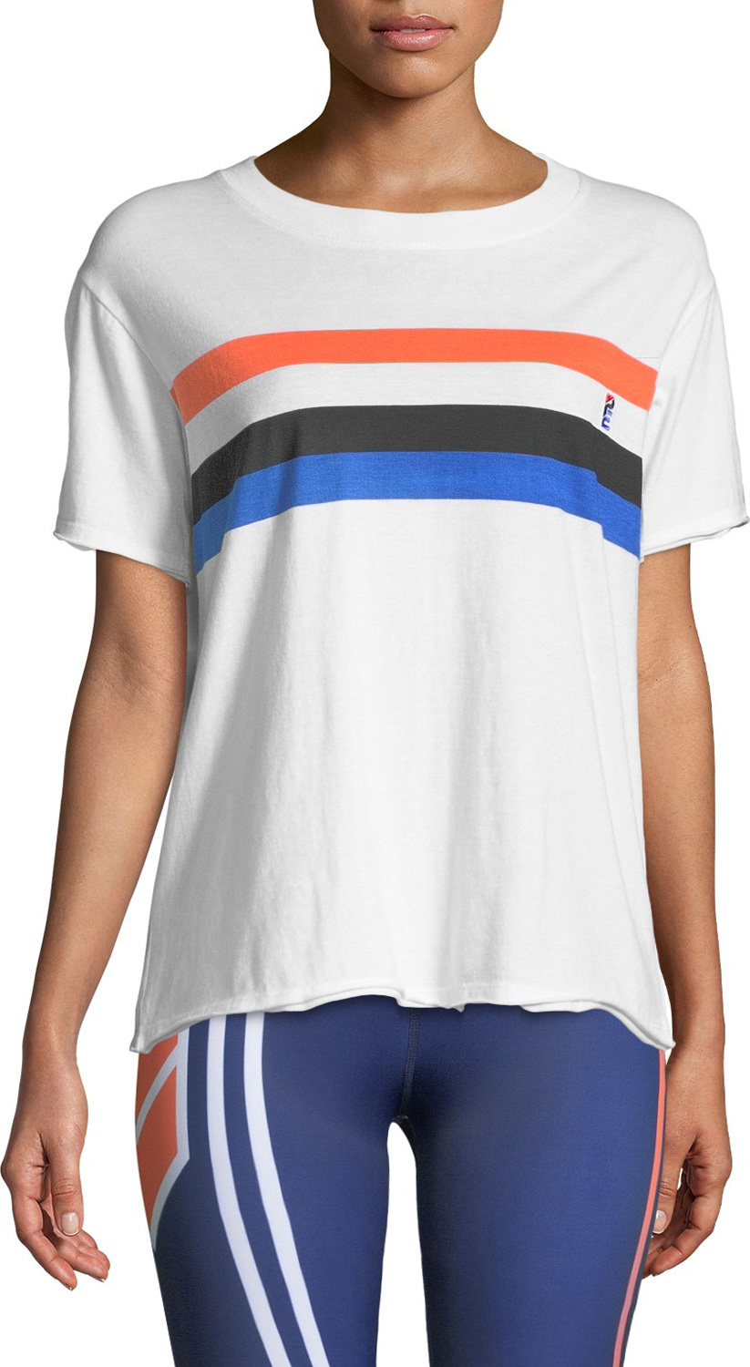 P.E Nation Middle Distance Raw-Edge Tee