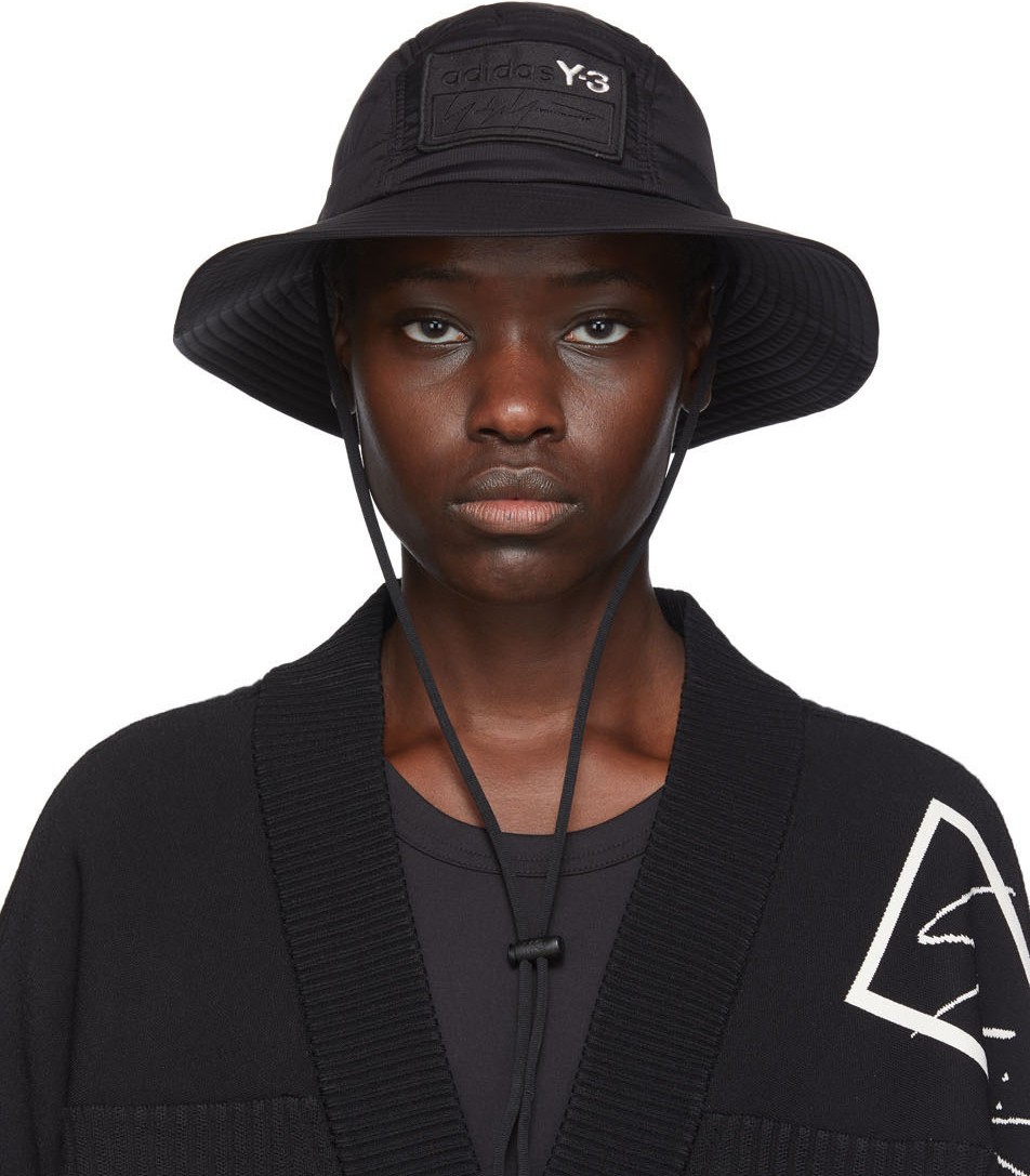 Y-3 Black 'Y-3' Adizero Hat