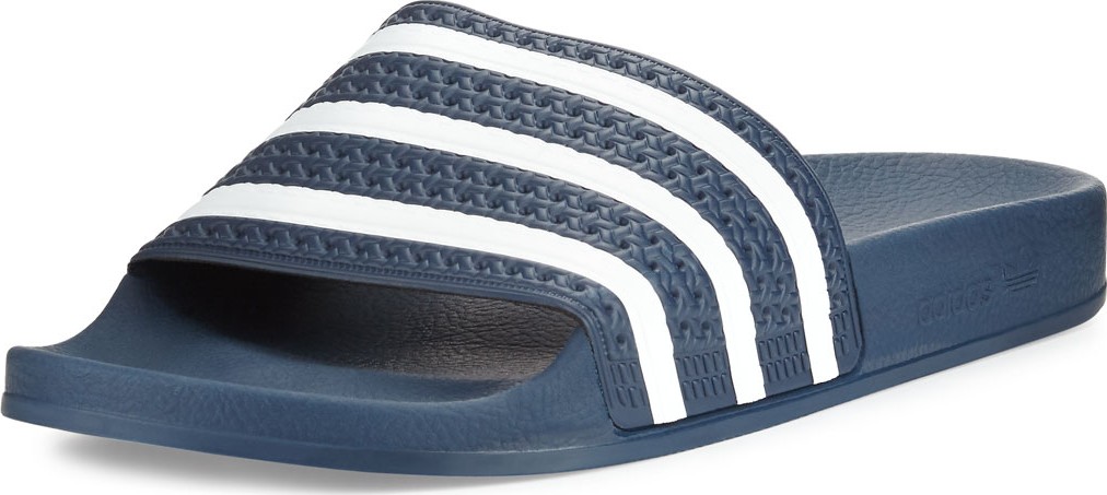Adidas Men's Adilette 3 Rubber Slide, Navy
