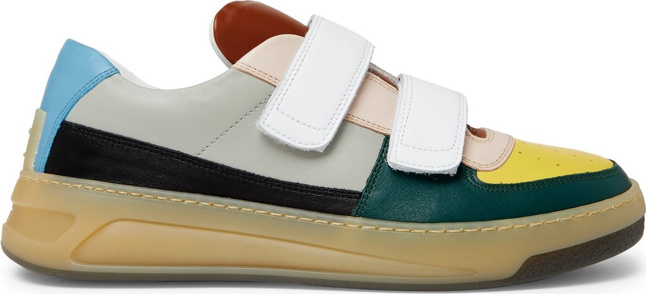 Acne Studios Perey Colour-Block Leather Sneakers