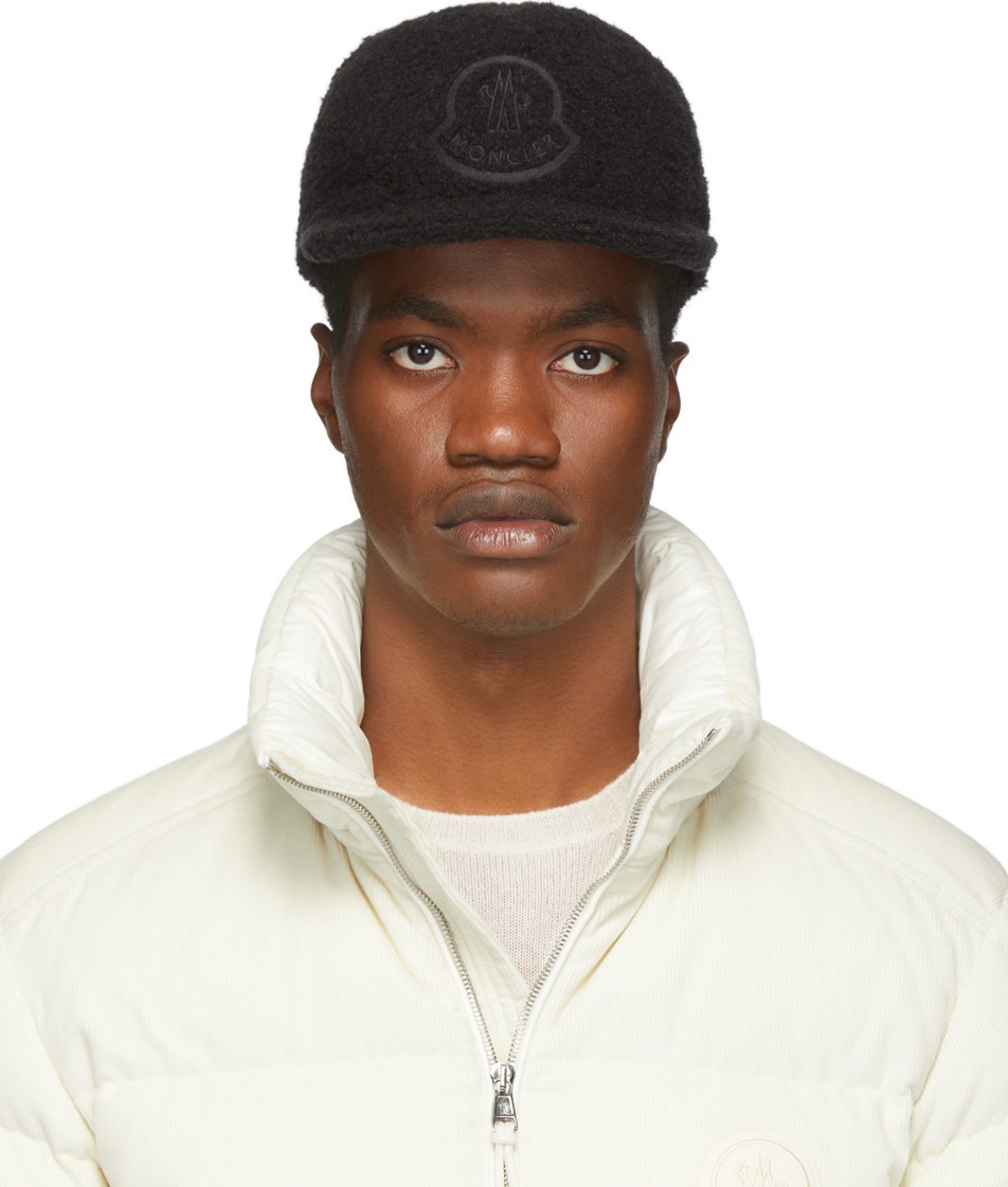 Moncler Genius 2 Moncler 1952 Black Baseball Cap