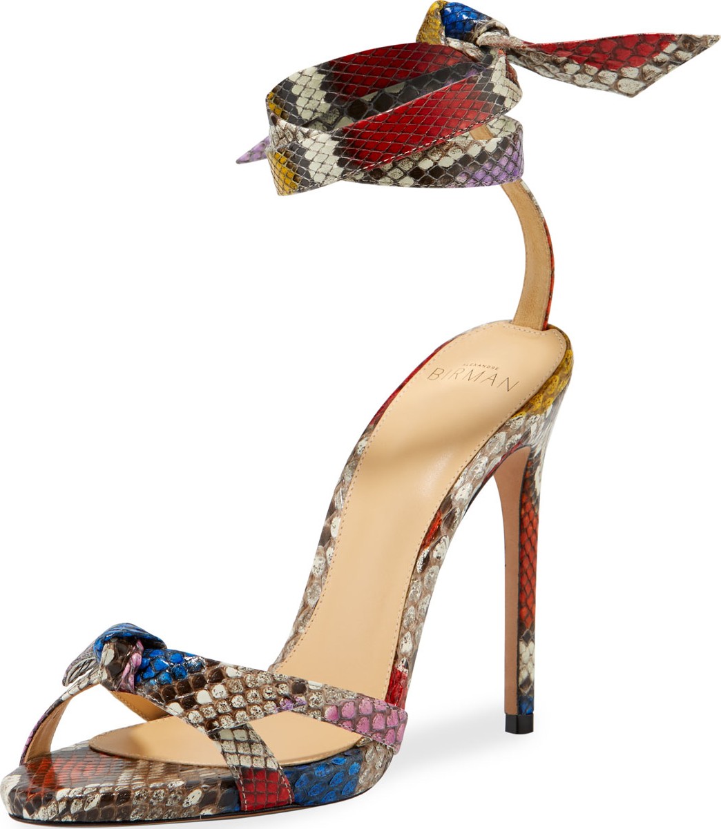 Alexandre Birman Clarita Cocktail Exotic Sandals