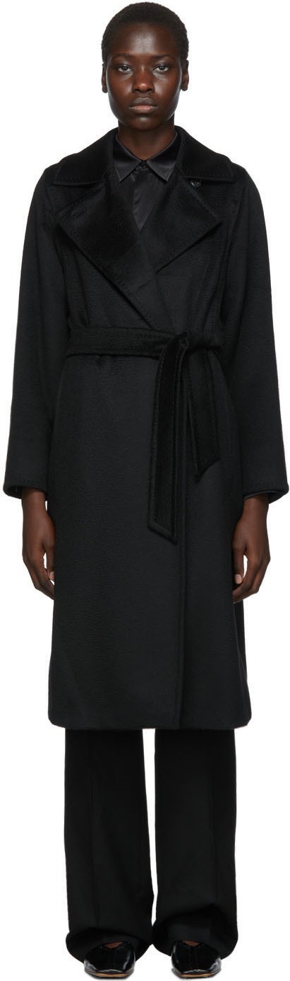 Max Mara Black 101801 Icon Coat