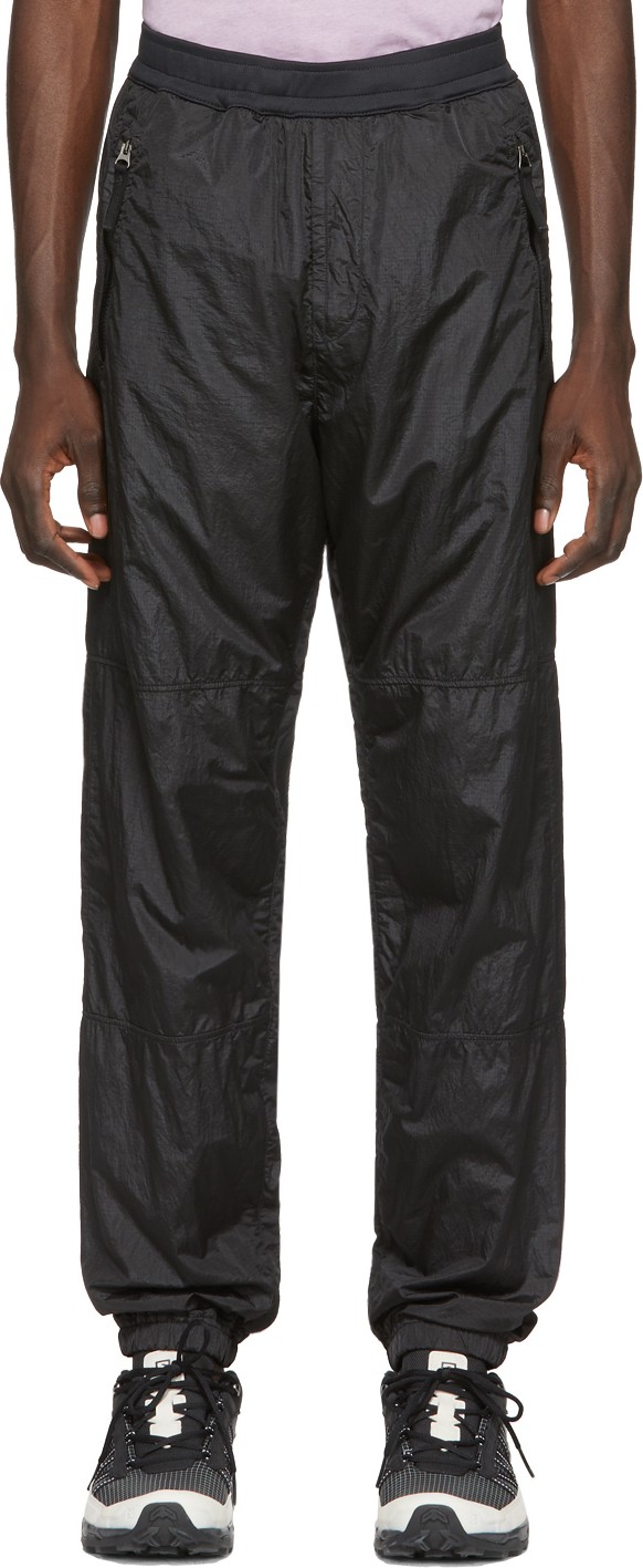 Stone Island Black Ripstop Track Pants