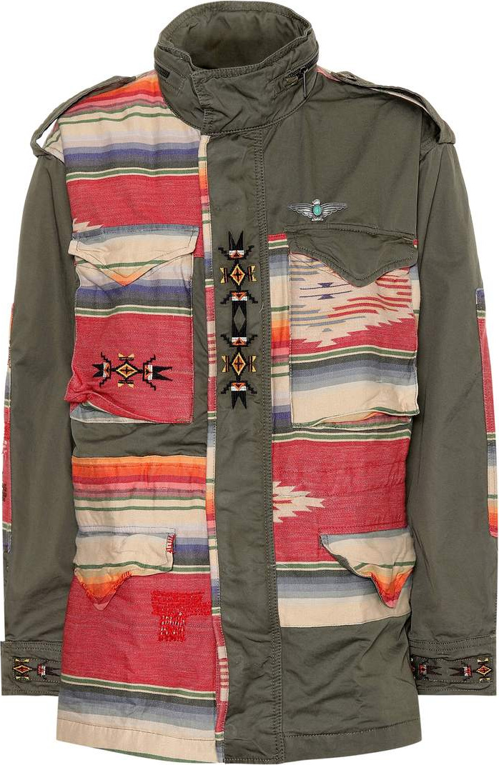 Polo Ralph Lauren Embellished cotton parka