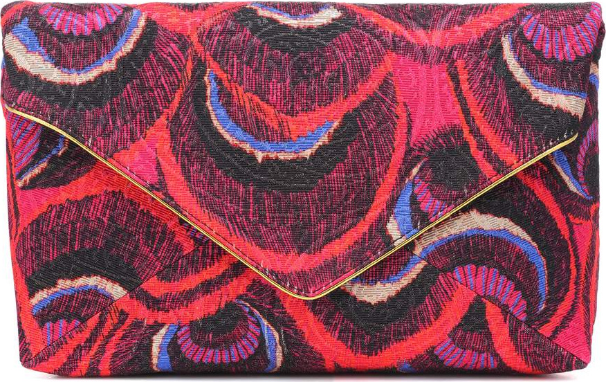 Dries Van Noten Jacquard clutch