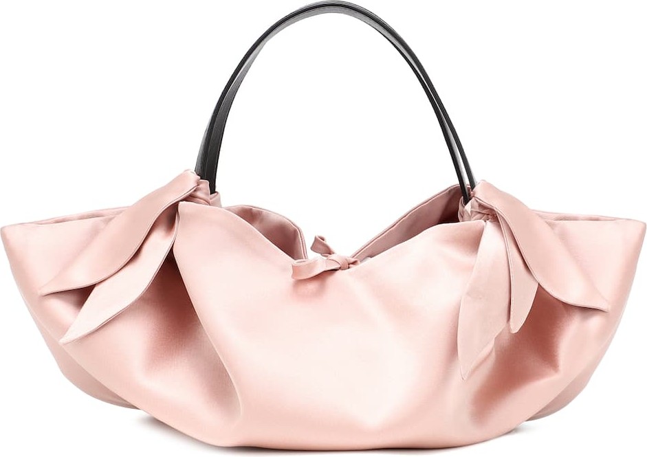 Nanushka Inda Mini satin tote