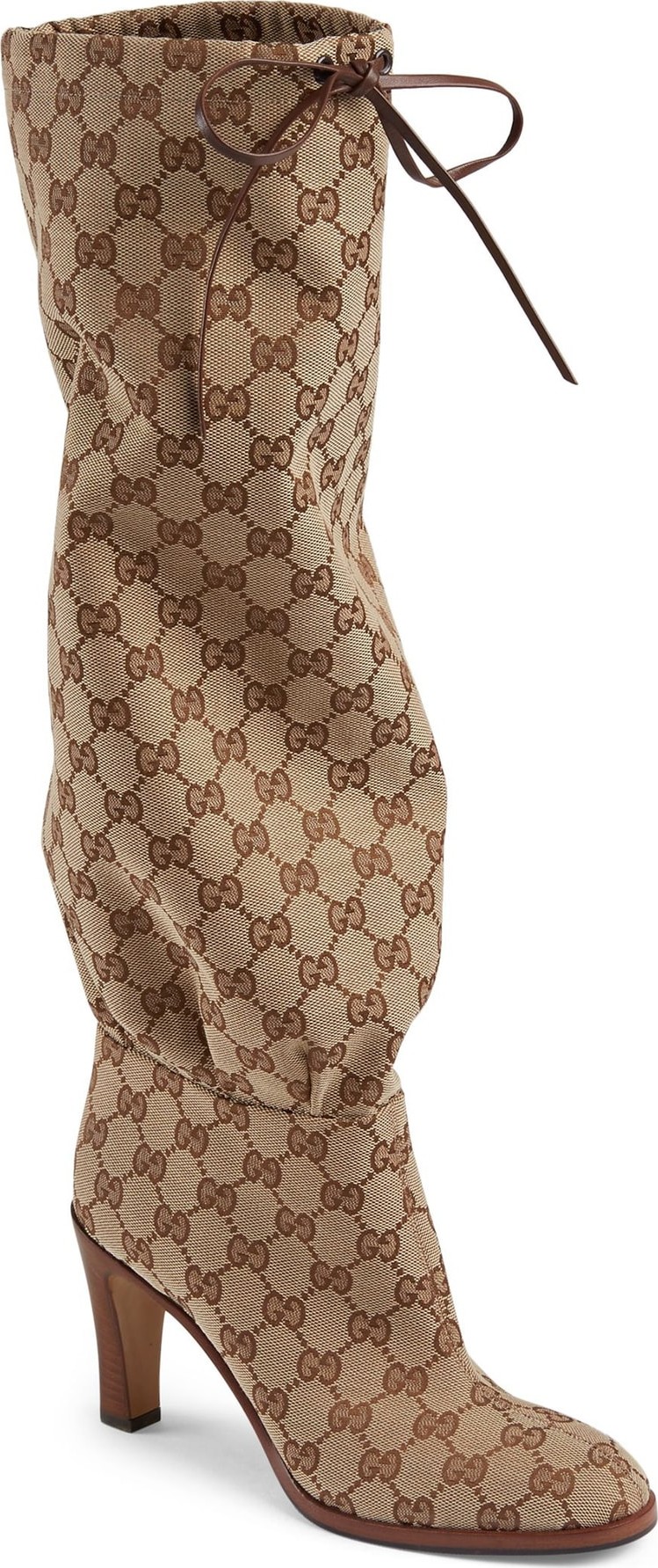 Gucci Lisa Monogram Cinch Boot