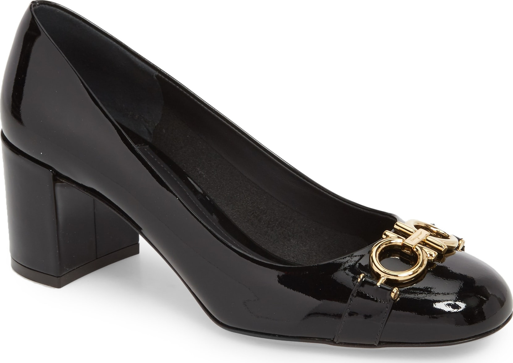 Salvatore Ferragamo Garda Block Heel Pump