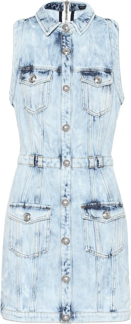 Balmain Denim minidress