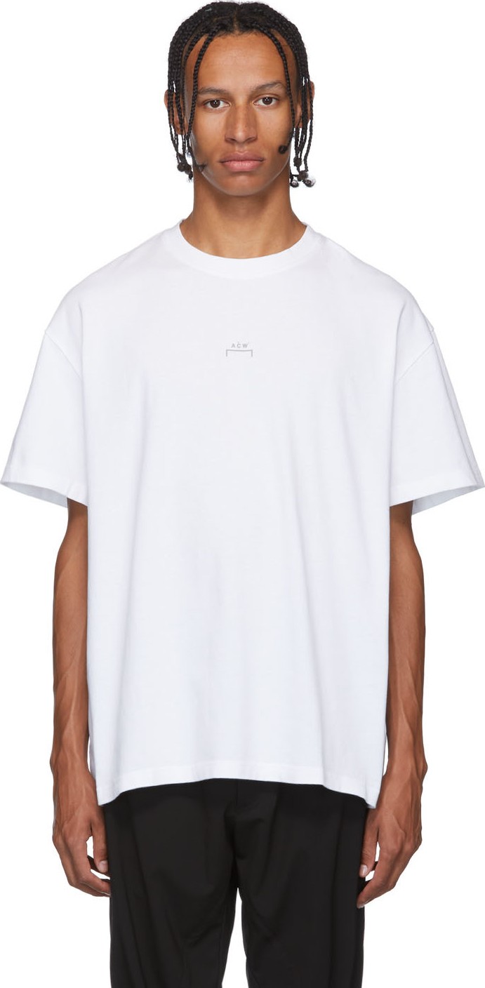 A-Cold-Wall* White Bracket T-Shirt