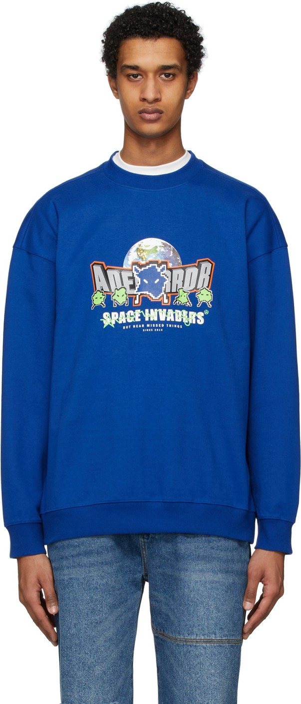 ADER error Blue Rangers Sweatshirt