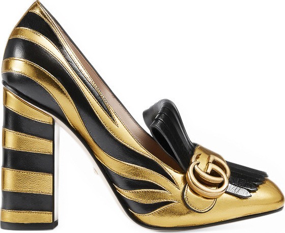 Gucci Zebra pump