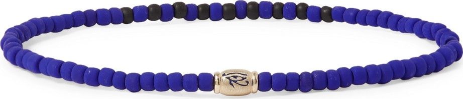 Luis Morais Bead and Gold Bracelet