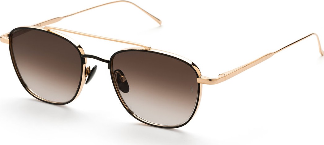 Sunday Somewhere Romeo Titanium Aviator Sunglasses