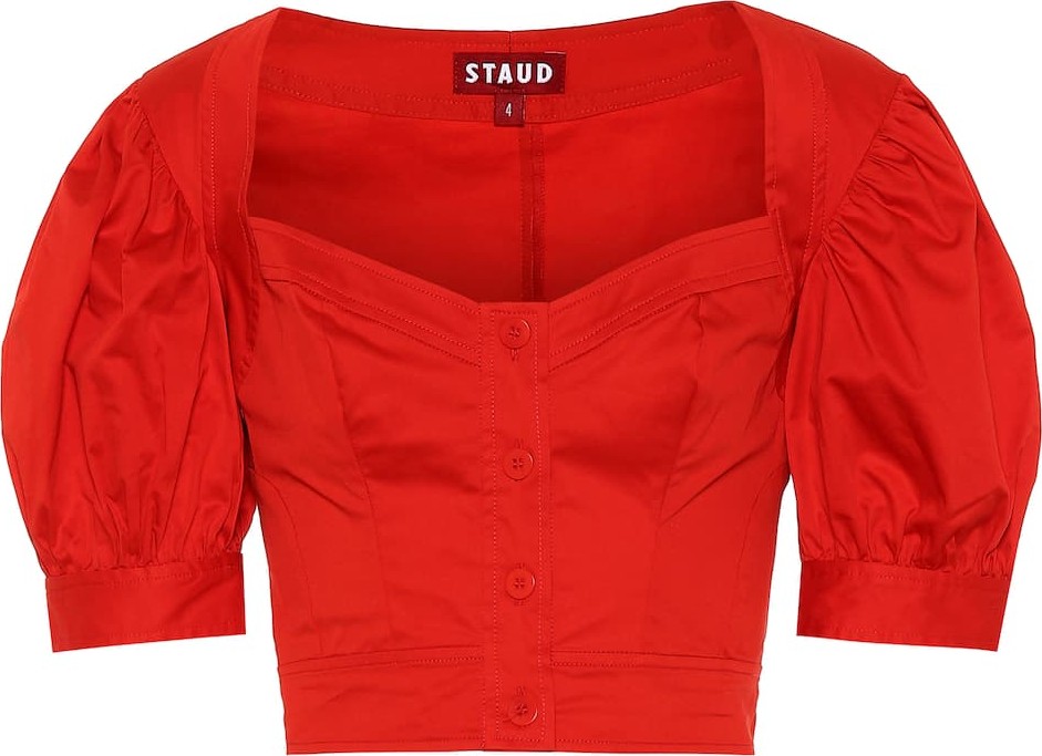 Staud Rene cotton top